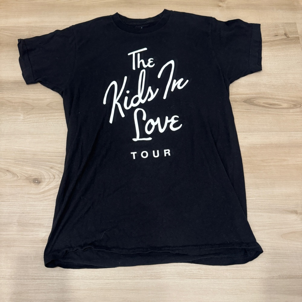Men’s Medium Black Tshirt The Kids in Love Kygo Tour 2018 memorabilia shirt